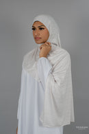 Cream Cotton Stretch Hijab