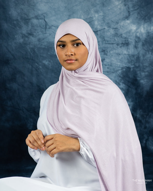 Stretch Hijab Lavender