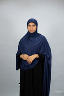 Jersey XL Hijab (Navy Blue)