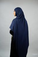 Jersey XL Hijab (Navy Blue)