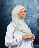 Viscose Modal Hijab (Light Grey Superior)