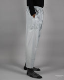 Men's Thobe Pants with Pockets - Light Grey