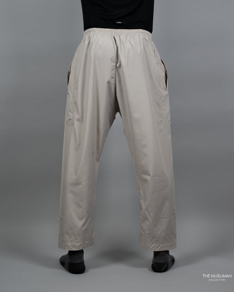 Men's Thobe Pants with Pockets -  Taupe