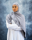 Jersey Hijab (Wolf Grey)