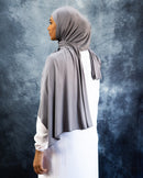 Jersey Hijab (Wolf Grey)