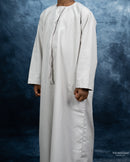 Mini Muslim Kids-Boys Thobe (Cloud Grey)