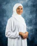 White Chiffon Hijab