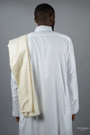 Almond - Kashmiri Men’s Scarf/ Shawl/ Imamah/ Keffiyah