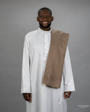 Saddle Brown - Kashmiri Men’s Scarf/ Shawl/ Imamah/ Keffiyah