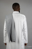Silver Fox - Kashmiri Men’s Scarf/ Shawl/ Imamah/ Keffiyah